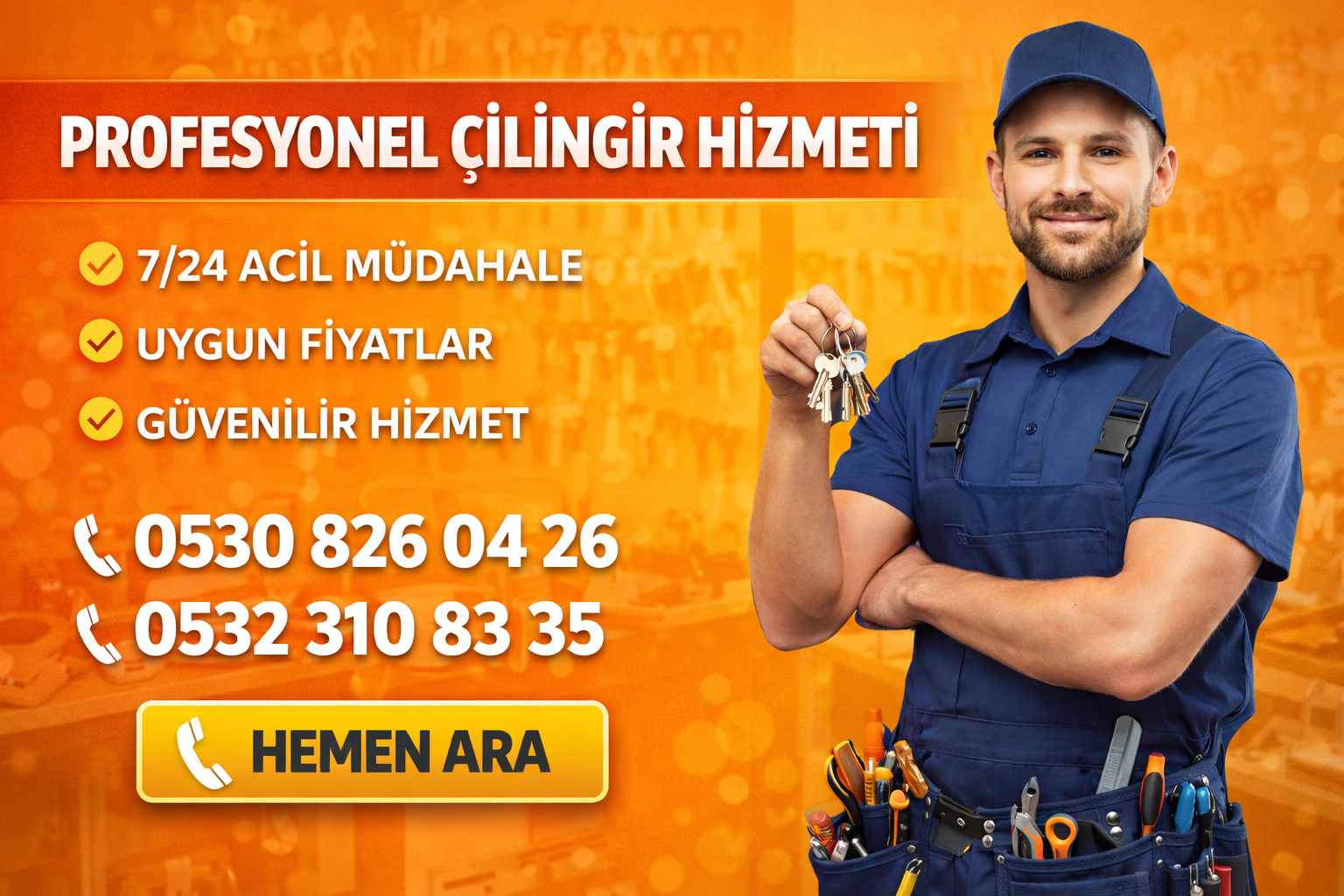Güvenilir ve Hızlı Çilingir Üsküdar